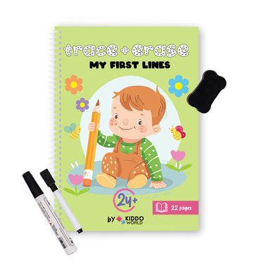 PlakPret | Aprender jugando - Libro de pegatinas Montessori para niños pequeños